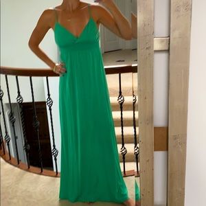 Green James Perse maxi dress